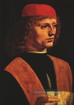 Leonardo da Vinci Werke - Porträt eines Musikers Leonardo da Vinci